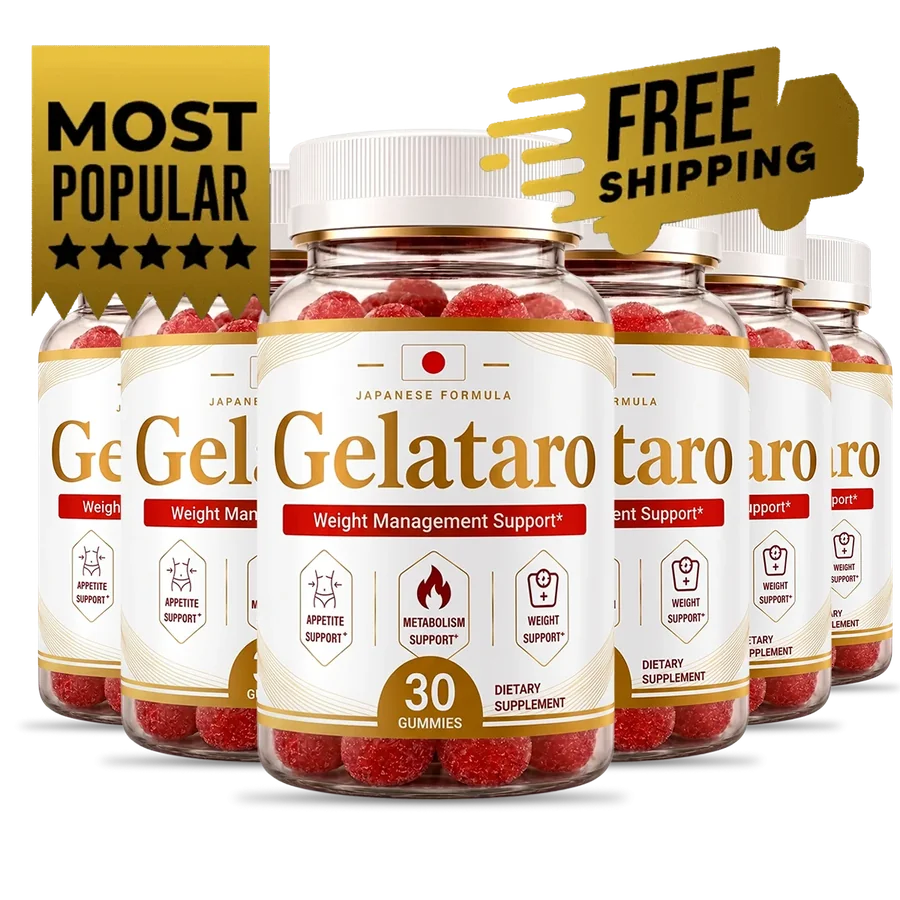 Six bottles of Gelataro, most popular pack